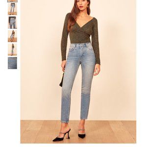 Reformation Julia High Cigarette Jean in MILOS